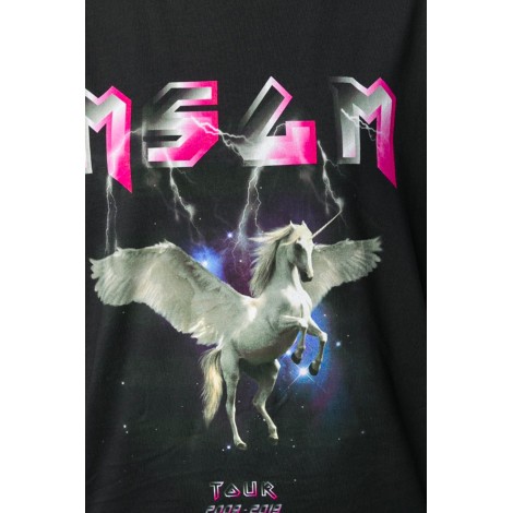 MSGM T-shirt stampa unicorno