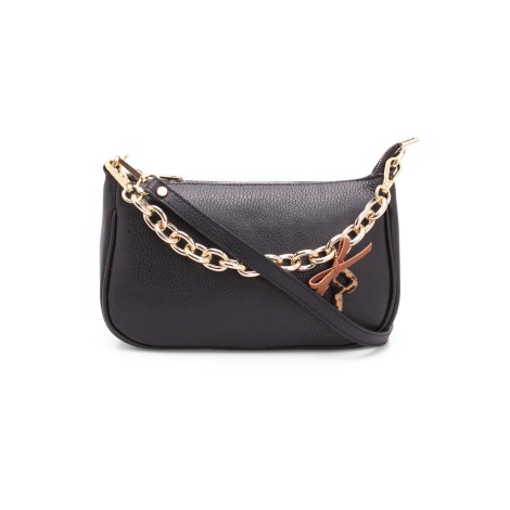 Roberta Gandolfi 'Litchi' Leather Clutch Bag PIC