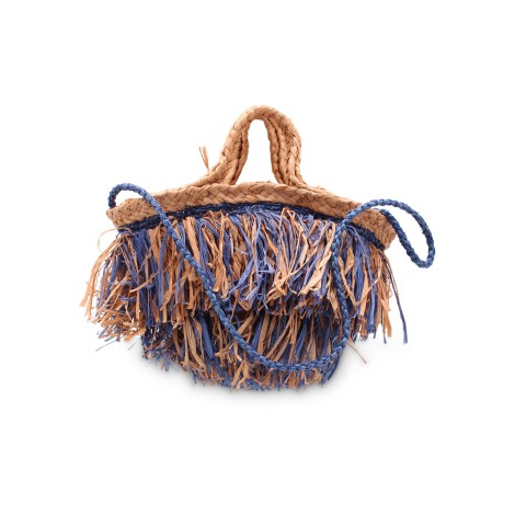 Made For A Woman 'Dodo Xs' Raffia Tote Bag PIC