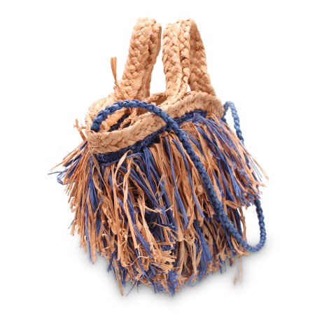 Made For A Woman 'Dodo Xs' Raffia Tote Bag PIC