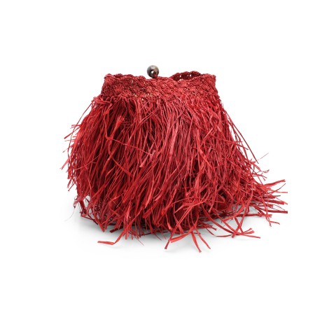 Made For A Woman 'Volo Bag' Raffia Shoulder Bag U