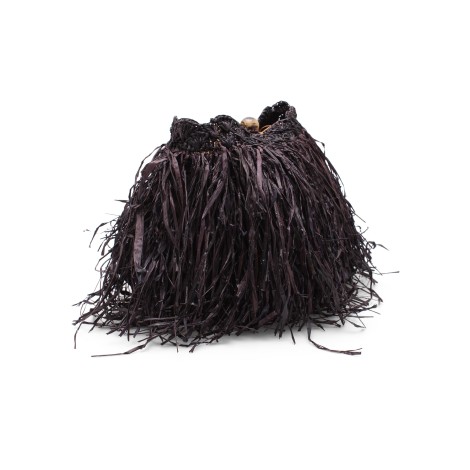 Made For A Woman 'Volo Bag' Raffia Shoulder Bag U