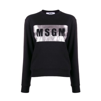 MSGM Felpa con box logo