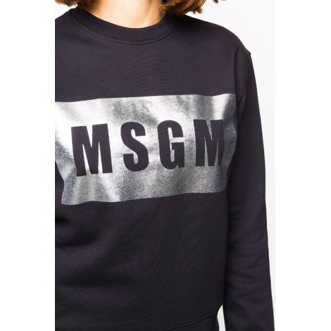 MSGM Felpa con box logo