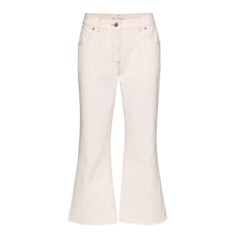 JW ANDERSON Jeans vita alta svasati