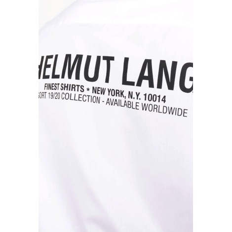 HELMUT LANG Camicia Slash Band con logo