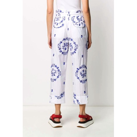 SIMONE ROCHA Pantaloni con ricamo