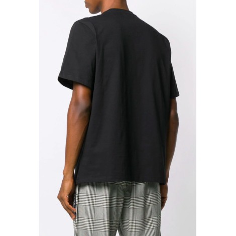 MSGM T-shirt con logo ribaltato