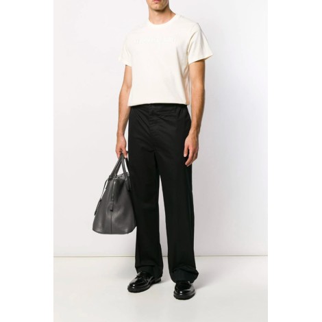 HELMUT LANG T-shirt con logo ricamato