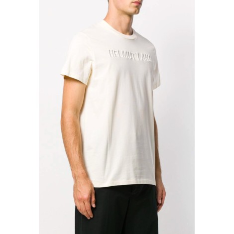 HELMUT LANG T-shirt con logo ricamato