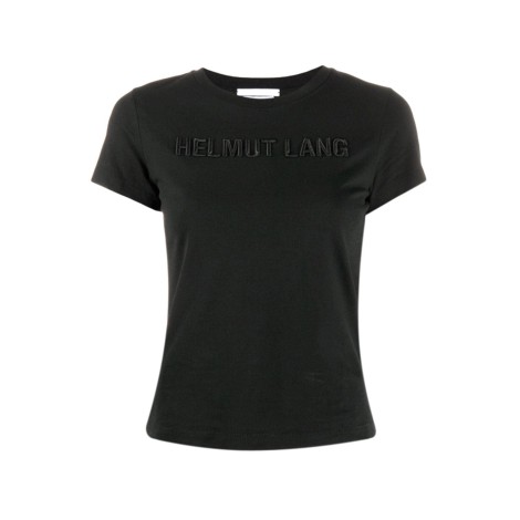 HELMUT LANG T-shirt con logo ricamato