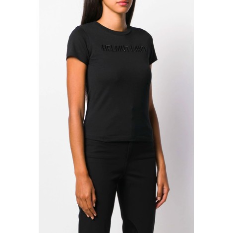 HELMUT LANG T-shirt con logo ricamato