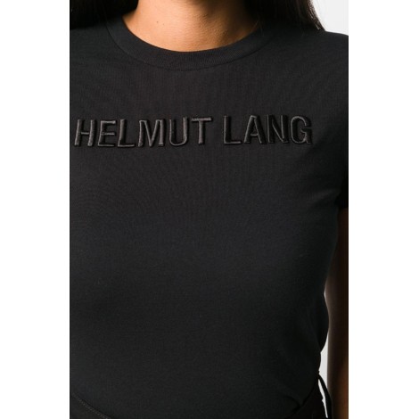 HELMUT LANG T-shirt con logo ricamato