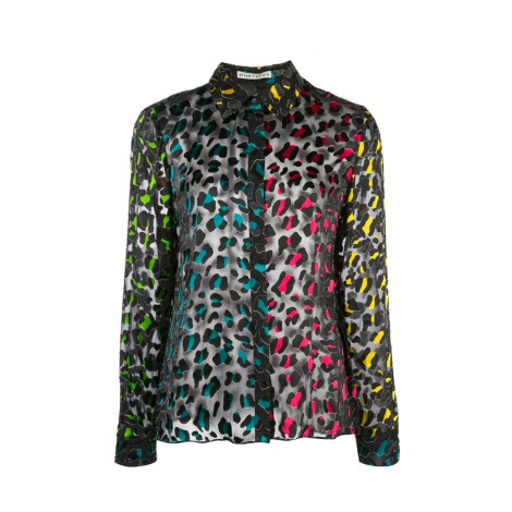 ALICE & OLIVIA Camicia leopardata Willa