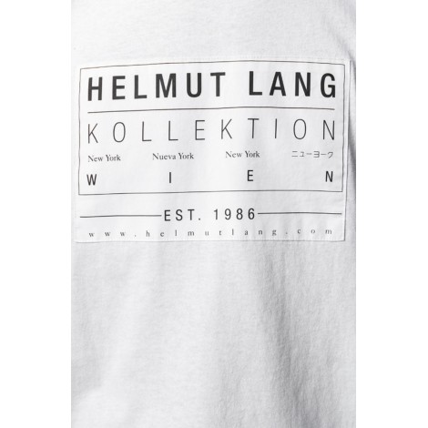 HELMUT LANG T-shirt con logo stampato