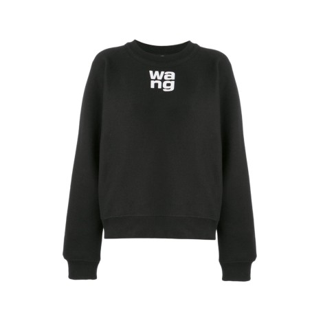 T BY ALEXANDER WANG Felpa Wash + Go con logo