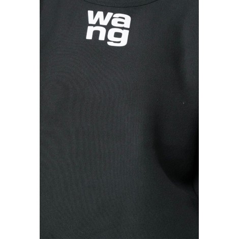 T BY ALEXANDER WANG Felpa Wash + Go con logo