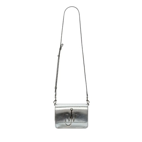 JW ANDERSON Borsa Anchor Logo argento