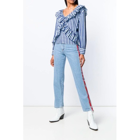 MSGM Camicia con scollo a V.