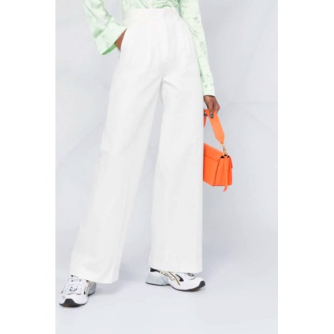 MSGM Pantaloni gamba larga