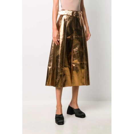 MSGM Pantaloni gamba larga