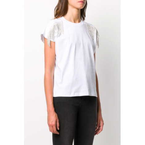 MSGM T-shirt con cristalli