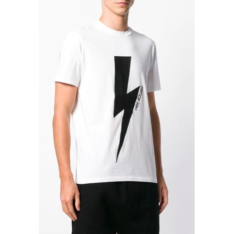 NEIL BARRETT T-shirt con logo stampato