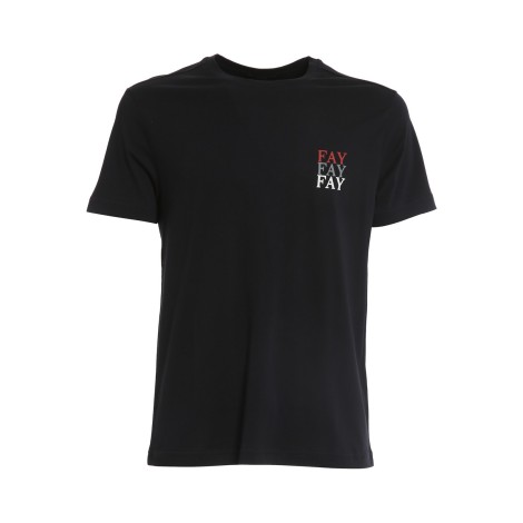 FAY T-SHIRT BLU NPMB3441270UCXU807