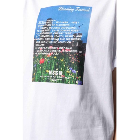 MSGM T-shirt con stampa