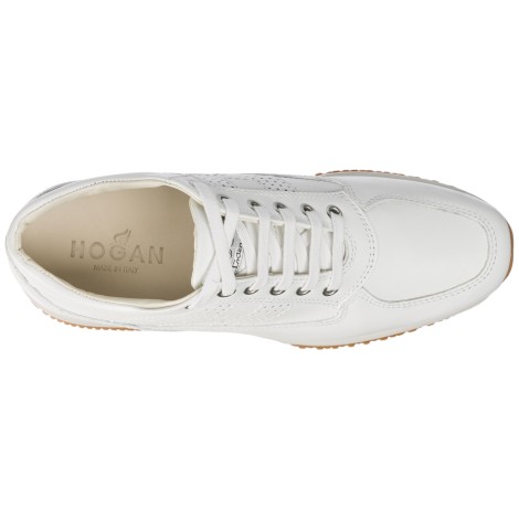 HOGAN SNEAKERS INTERACTIVE IN PELLE BIANCA HXW00N00E30KLAB001