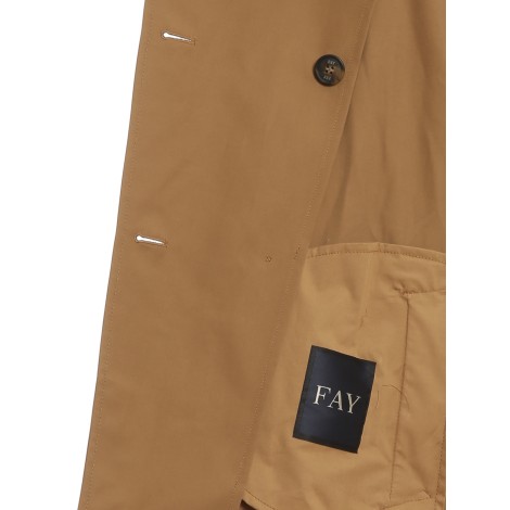 FAY TRENCH CORTO BEIGE NAW61443030UBMC809