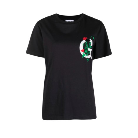 GANNI T-shirt con logo G