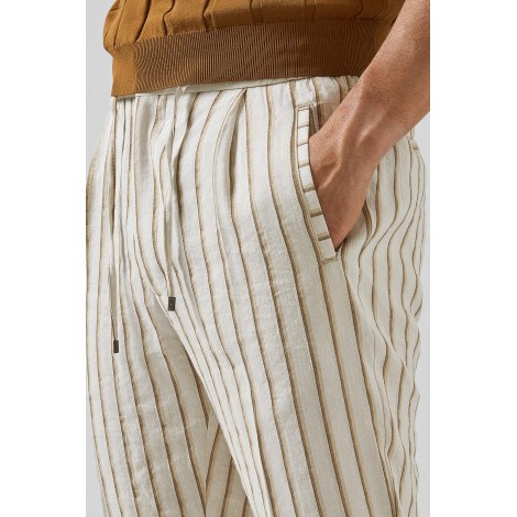 LARDINI Pantaloni a righe