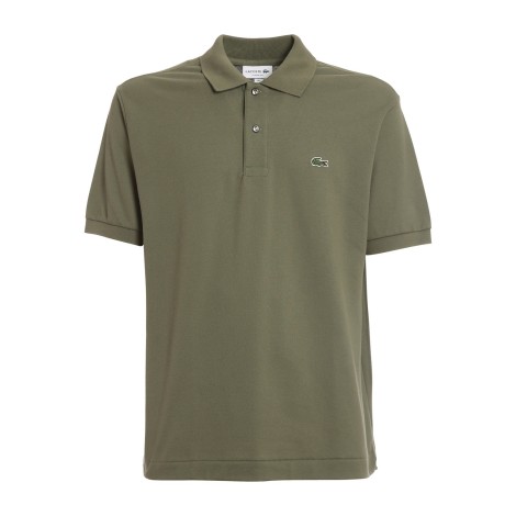 LACOSTE POLO IN PETIT PIQUE' VERDE 1212316