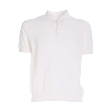 MALO POLO IN MAGLIA BIANCA UMD281F3Z03E105