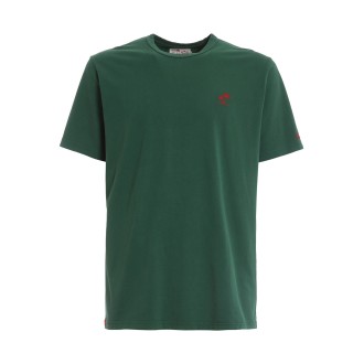 MC2 SAINT BARTH T-SHIRT LOGATA VERDE DOVER00702B