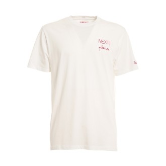 MC2 SAINT BARTH T-SHIRT BIANCA CON RICAMO PORTOFINO02825B