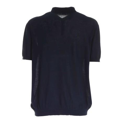 MALO POLO IN MAGLIA BLU SCURO UMD281F3Z03E11