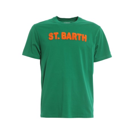 MC2 SAINT BARTH T-SHIRT VERDE CON STAMPA ST BARTH TSHIRTMAN02871B