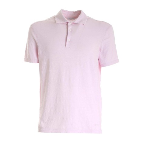 MALO POLO CON RICAMO ROSA UJD071JBU04E3048