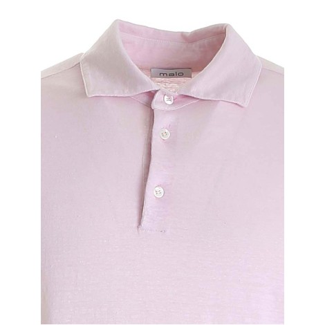 MALO POLO CON RICAMO ROSA UJD071JBU04E3048