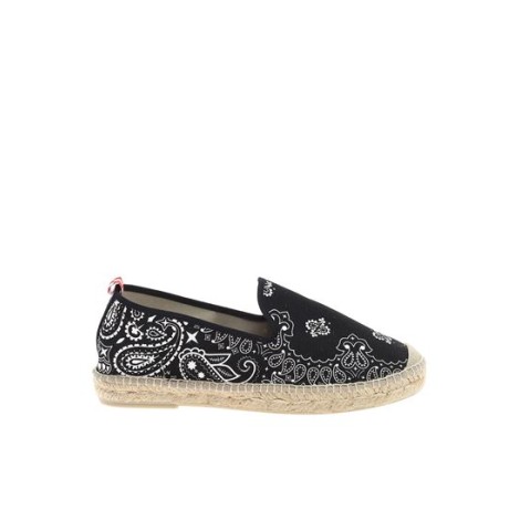 MC2 SAINT BARTH ESPADRILLAS MIRO NERE STAMPA BANDANA