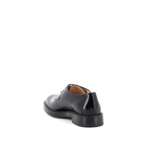 TOD'S STRINGATE IN PELLE LISCIA NERA XXW59C0DD20SHAB999