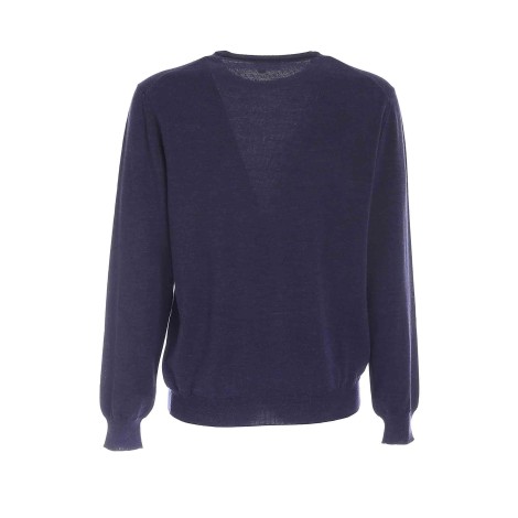 HERITAGE MAGLIONE GIROCOLLO BLU 0400GC2055899