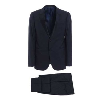 ARMANI | Jacquard Wool Tuxedo Suit