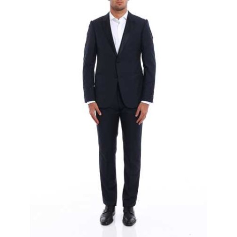 ARMANI | Jacquard Wool Tuxedo Suit