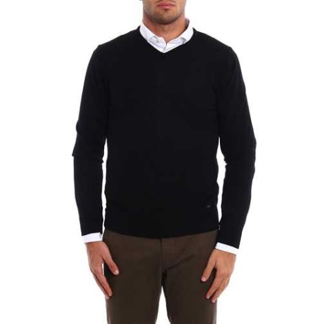 ARMANI | V-Neck Wool Sweater