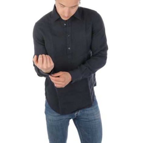 ASPESI | Men's 3-Button Linen Shirt