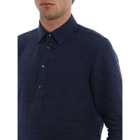 ASPESI | Men's 3-Button Linen Shirt