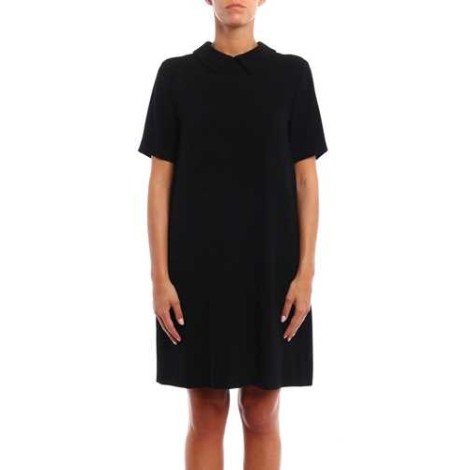 ASPESI | Crepe Short Sleeves Dress